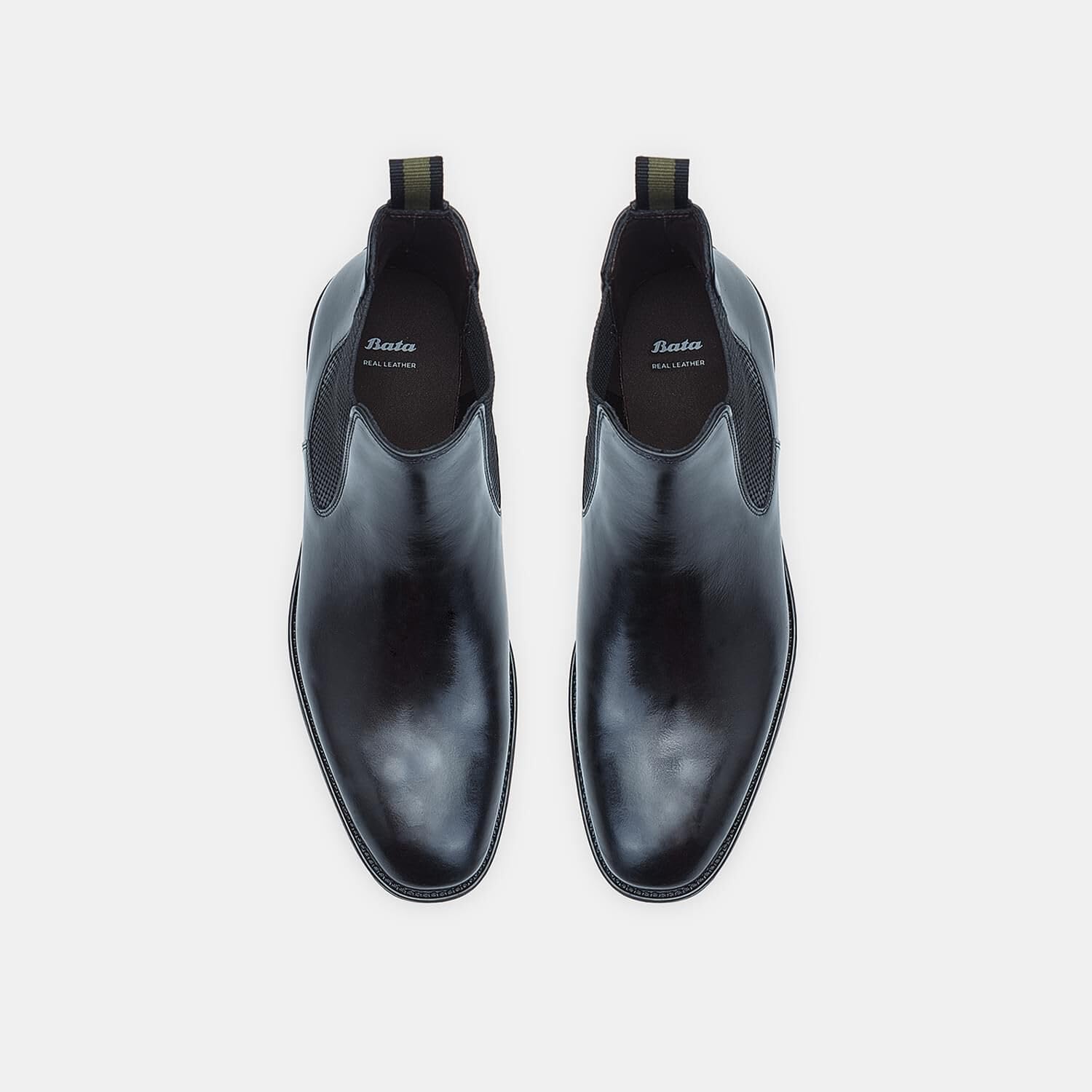 Bata Bottes Cuir Homme 44 Élégant Confort