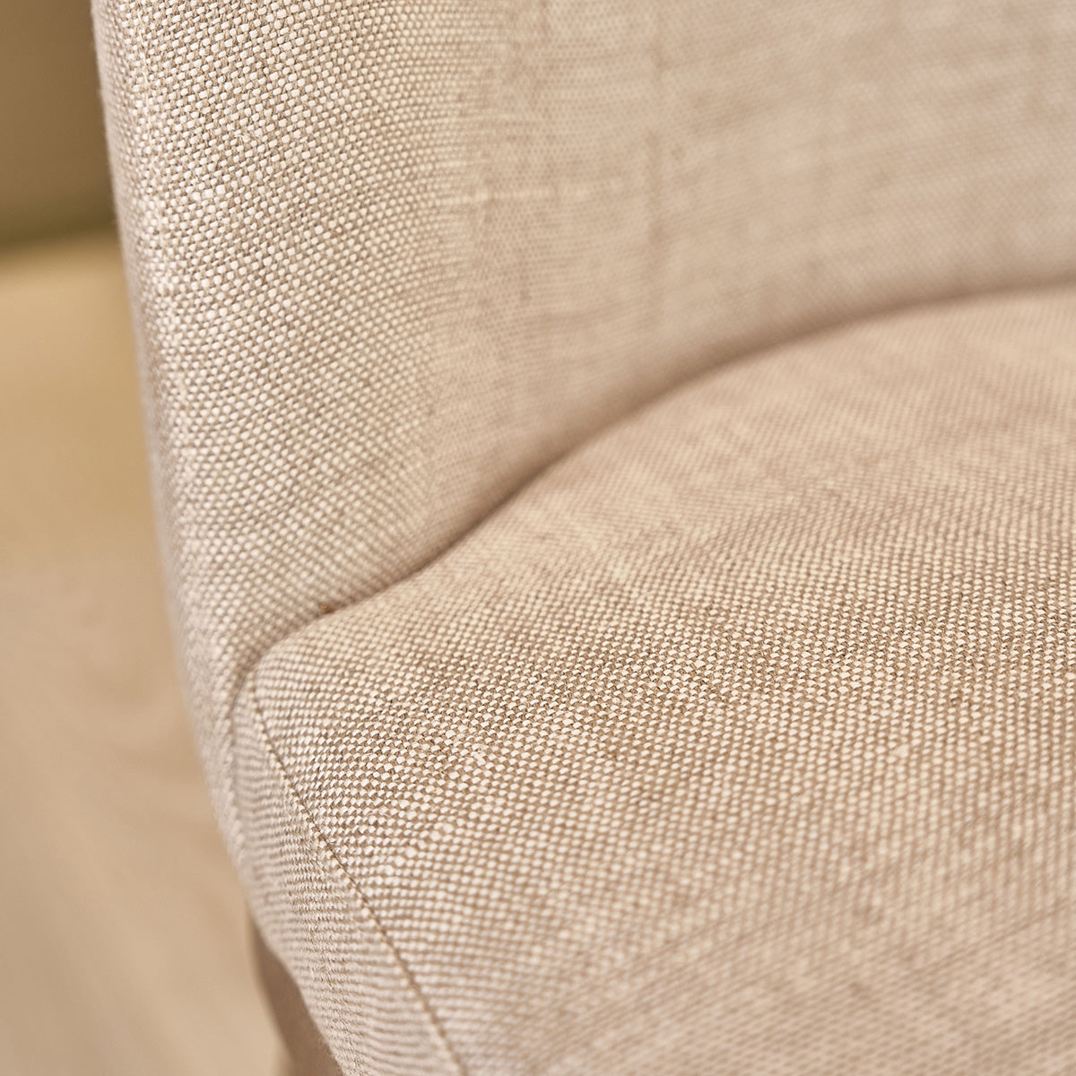Berah Getah Margot lot 2 chaises chêne lin rembourrées