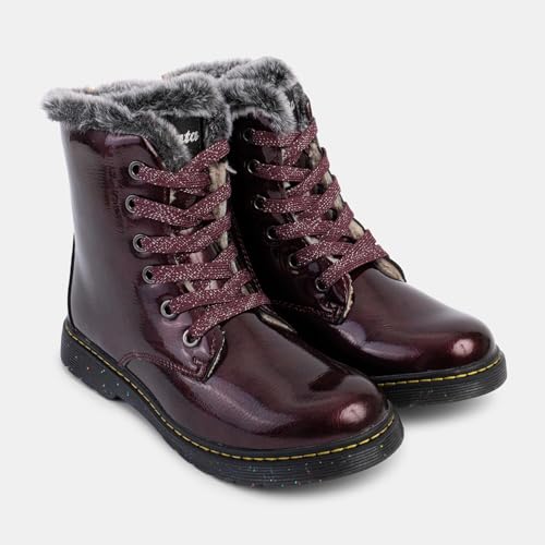 Bata Bottillons hiver lacets fille confort