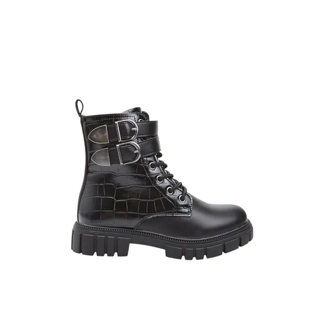 Bata Bottines fille boucles croco 33 EU