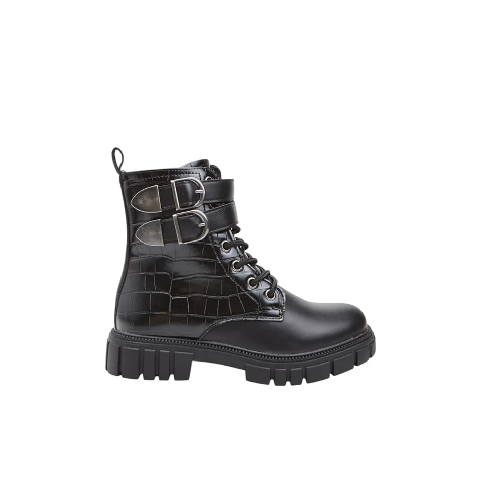 Bata Bottines fille boucles croco 33 EU