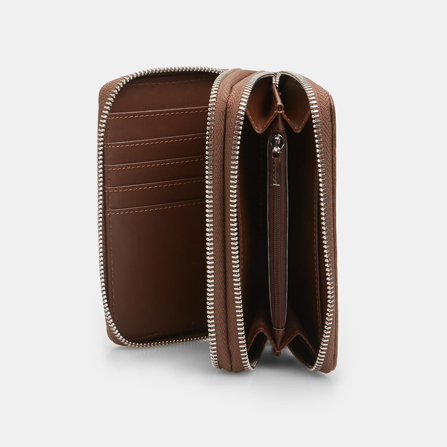 Bata Double Zip portefeuille femme pratique