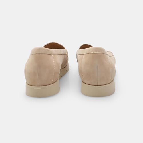 Bata Slip On mocassin femme daim confortable plat