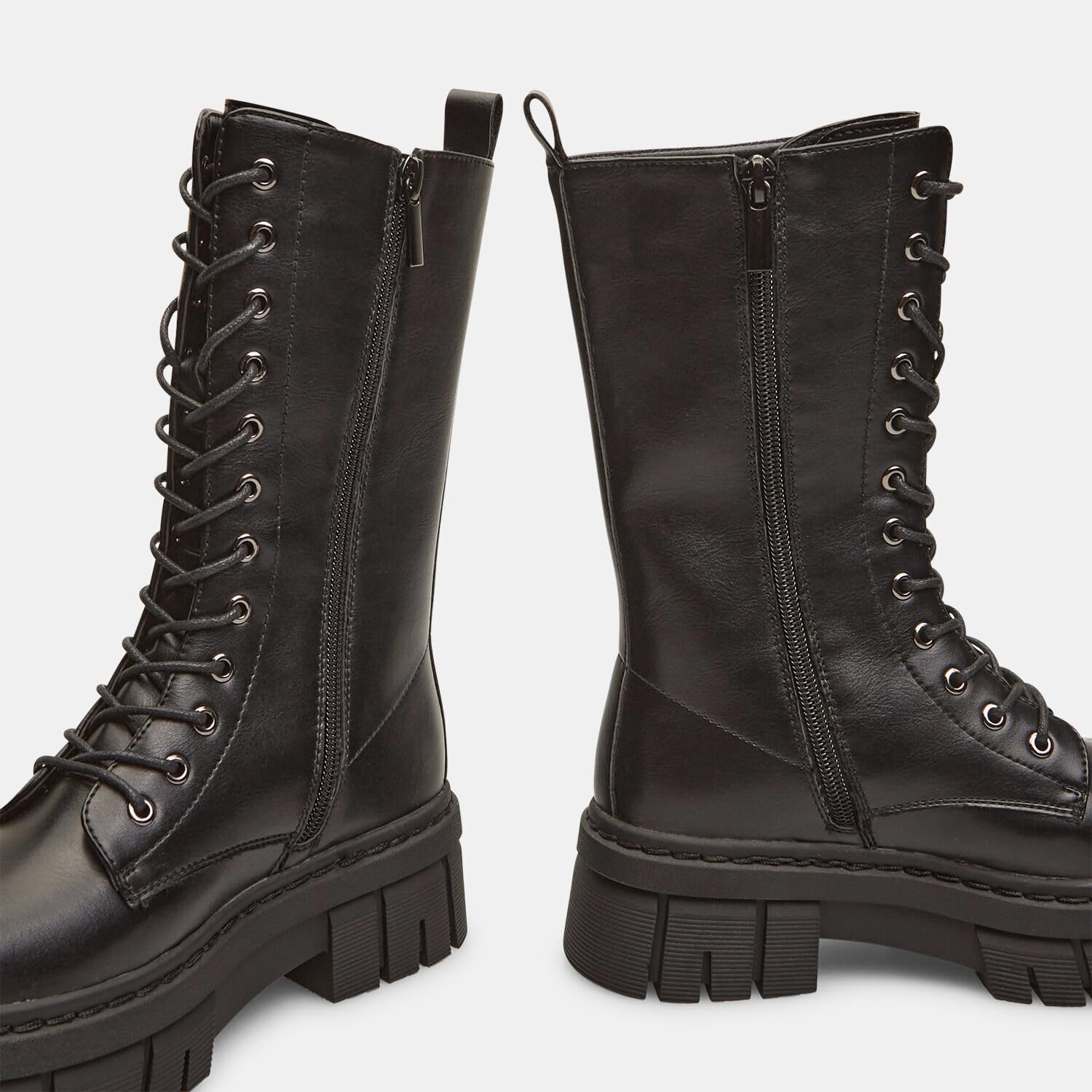 Bata Boots femme montantes effet cuir - bottes hiver