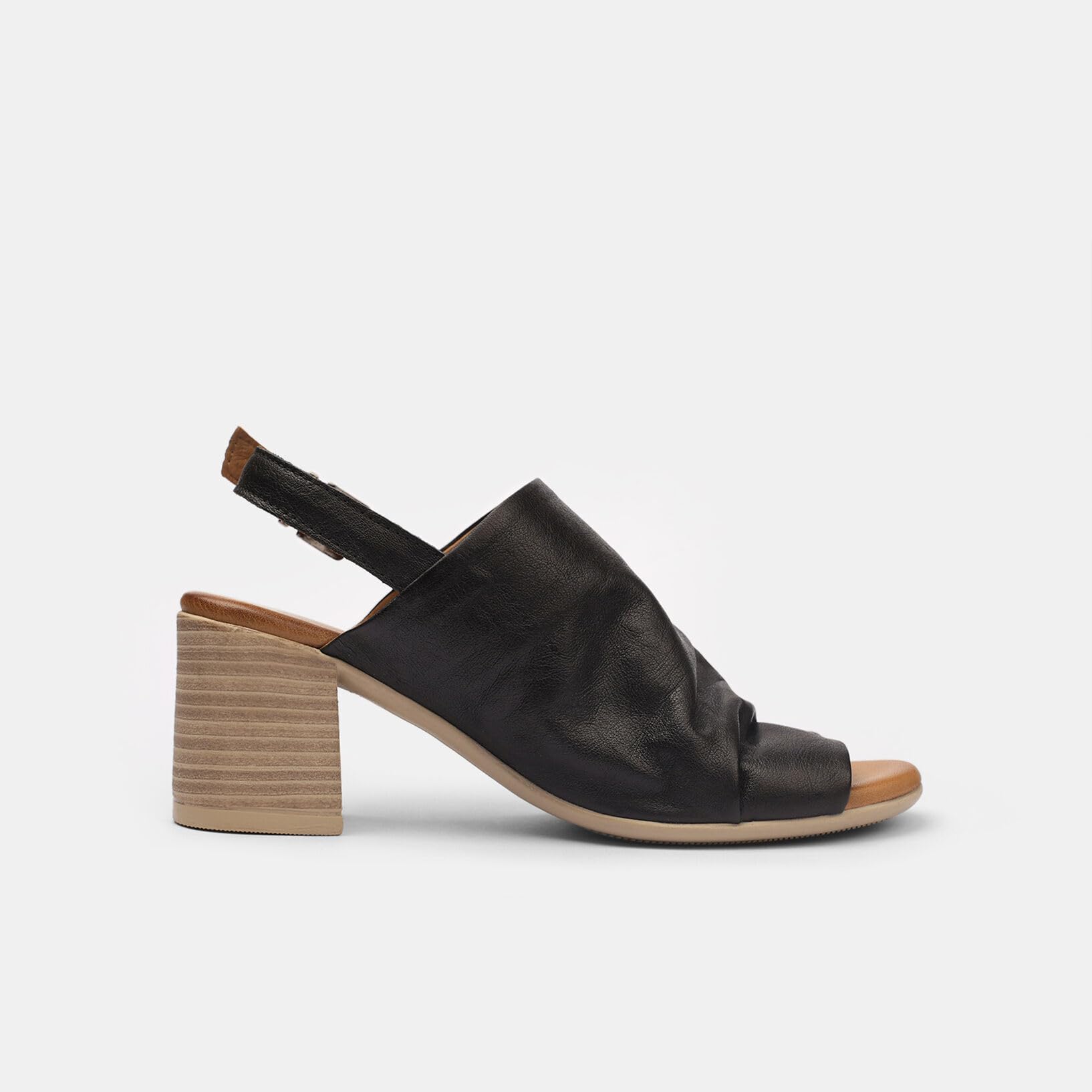 Bata Sandales sandales femme cuir à talon