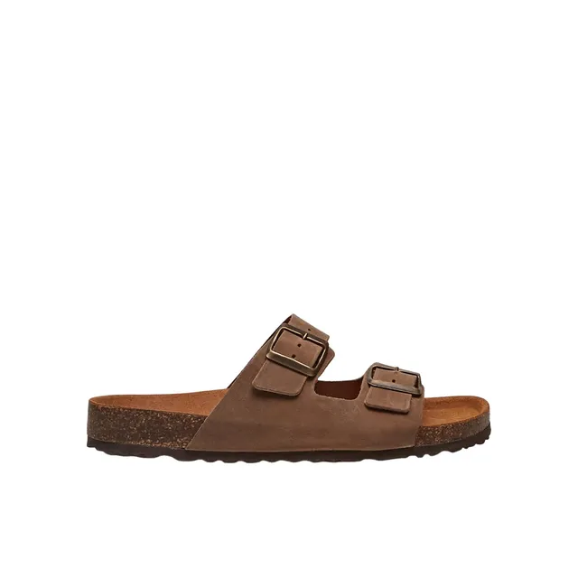 Bata 8664238 sandales homme cuir bout ouvert
