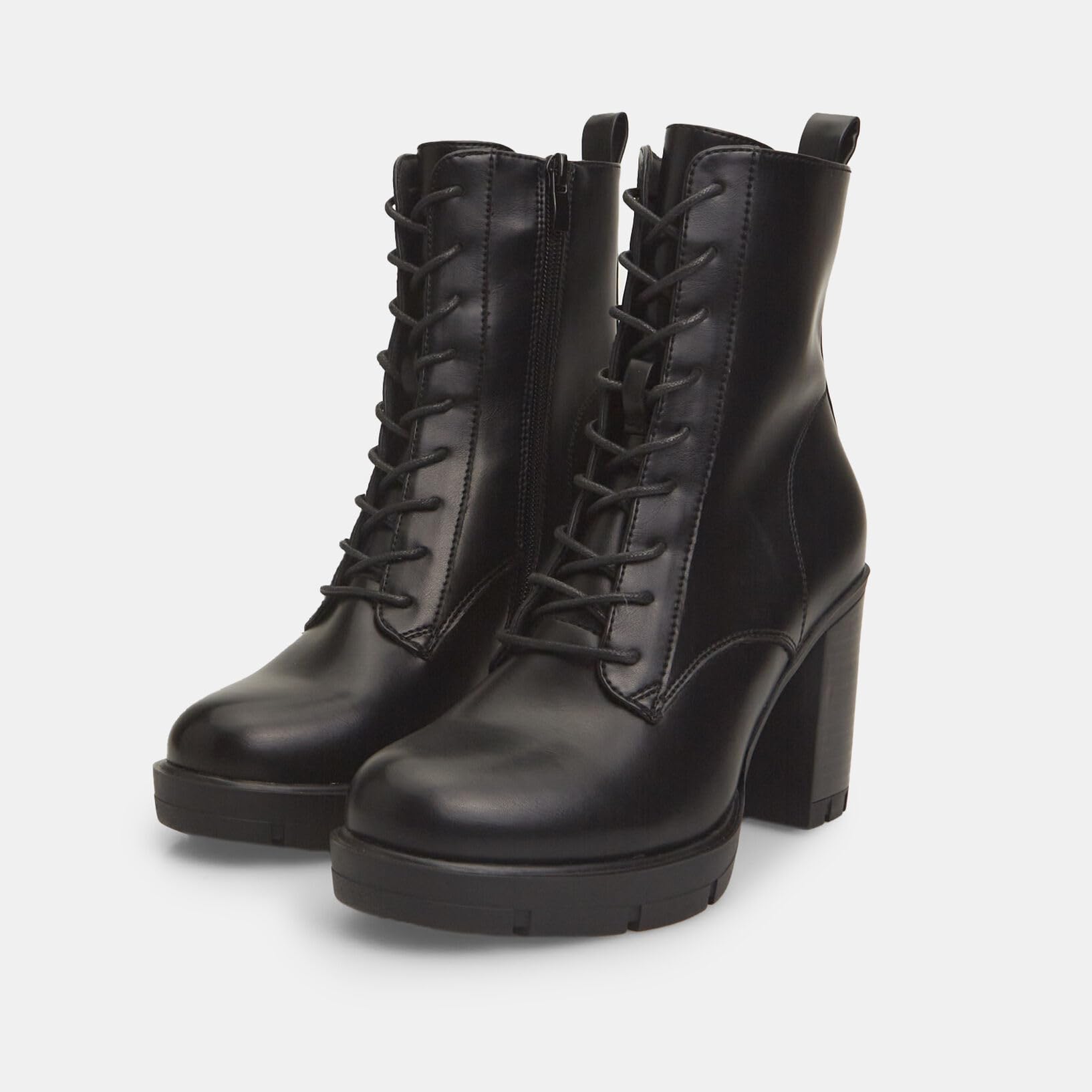 Bata Bottines à Lacets Femme à Talons