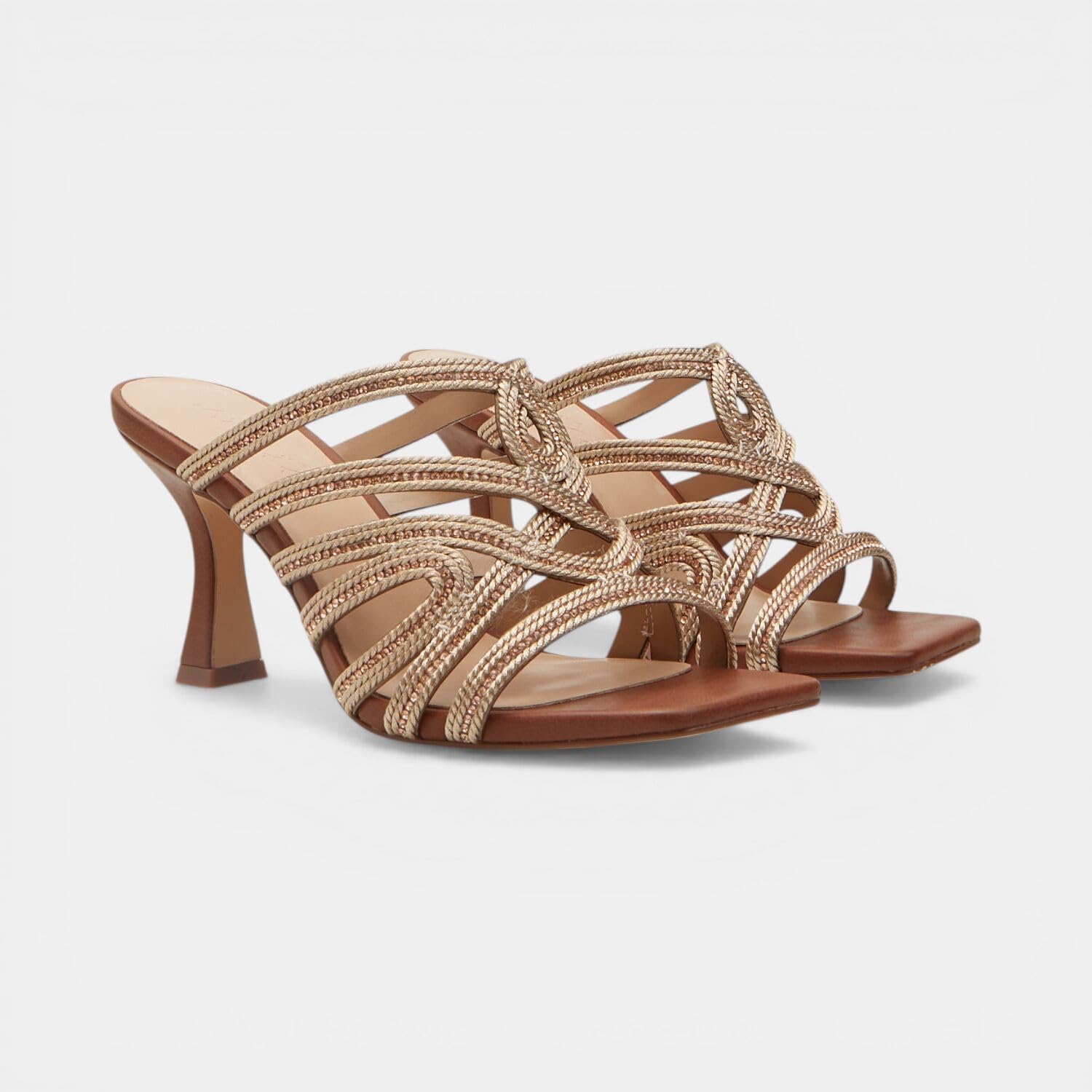 Bata Mules femme sandales talon 8 cm 36 EU