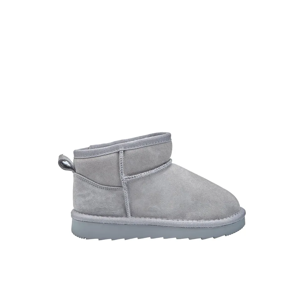 Bata Bottines fille bottine fourrure Grigio 33 EU