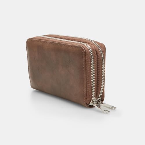 Bata Double Zip portefeuille femme pratique