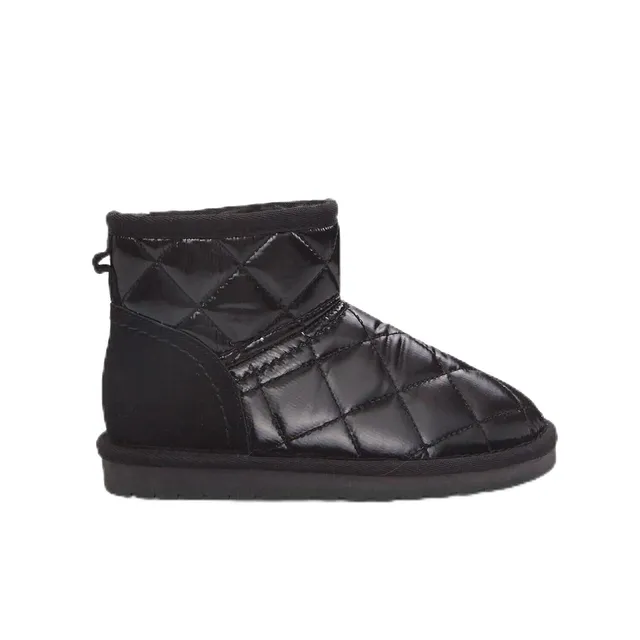 Bata Bottines fille fourrure botte hiver chaude