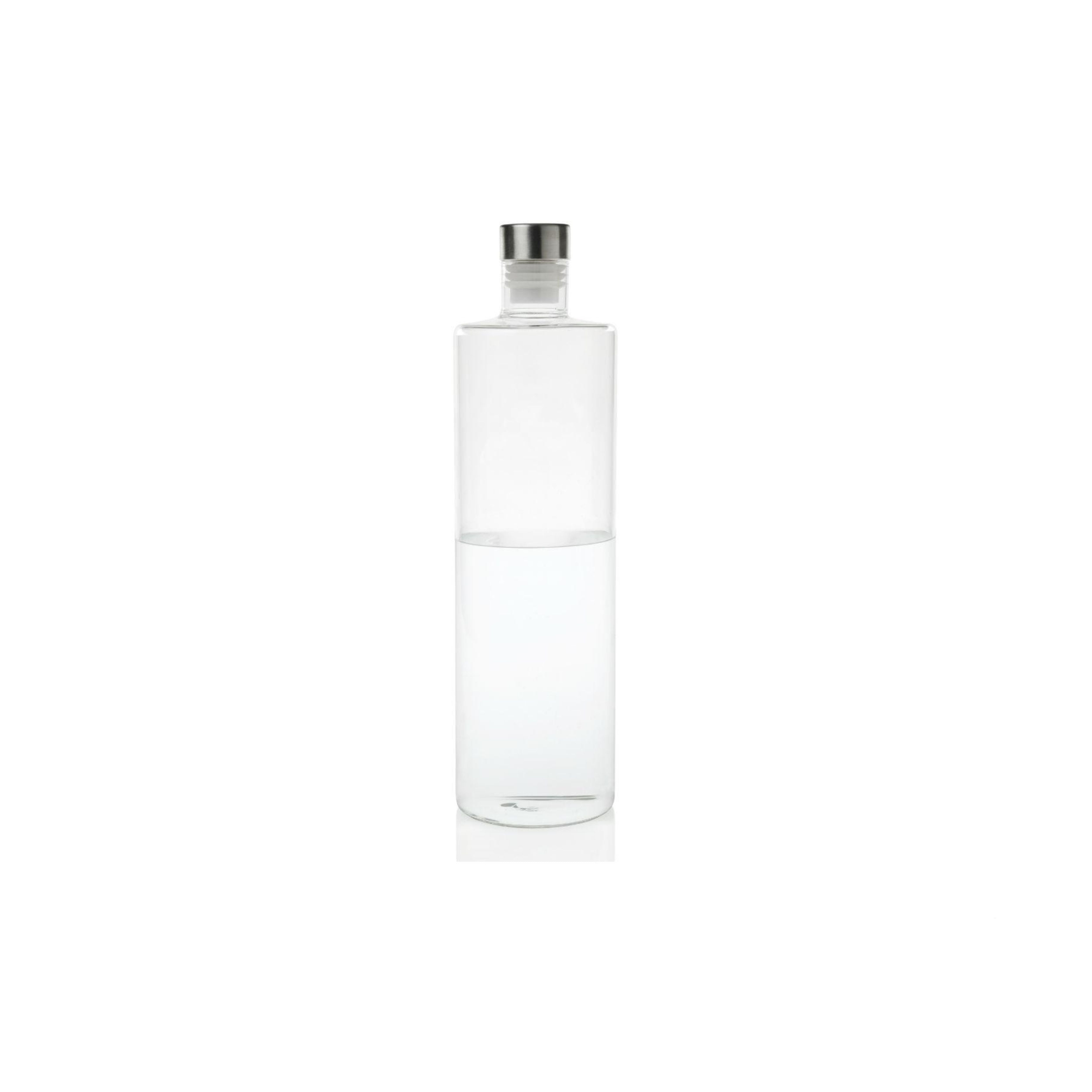Andrea House bouteille eau verre transparent 1 litre