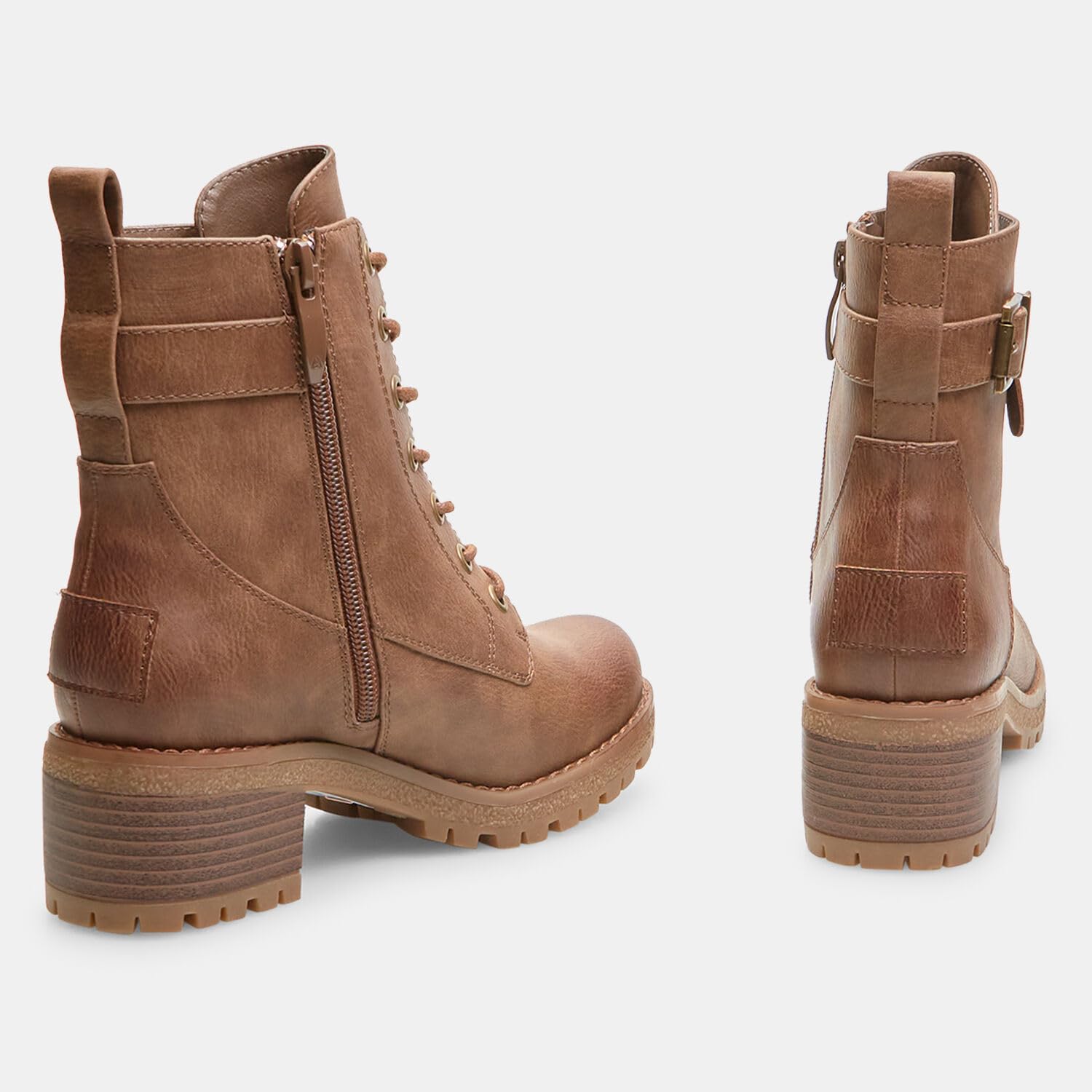 Bata Bottines femme zip boucles boots ville confort