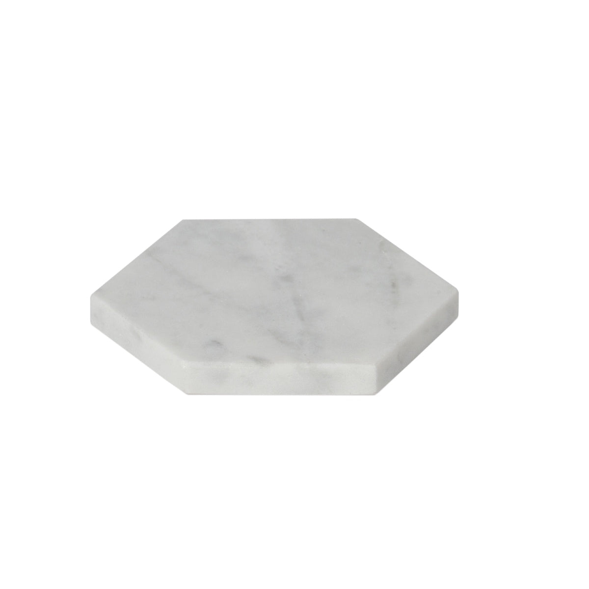 Andrea House dessous de verre marbre blanc gris