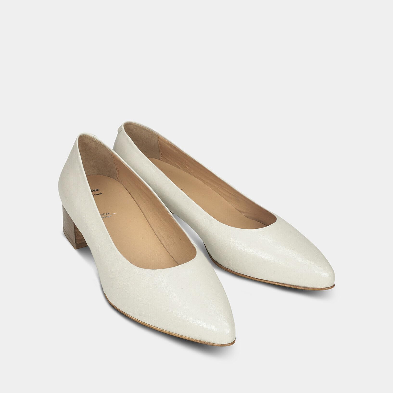 Bata Escarpins cuir femme talon 3,5 cm confort