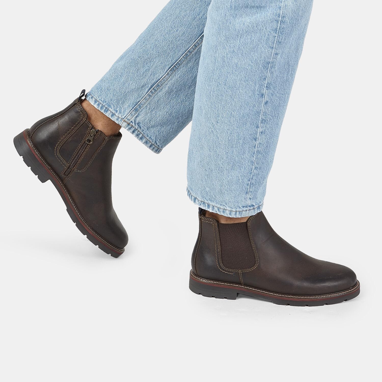 Bata Bottines chelsea homme cuir confort élégant
