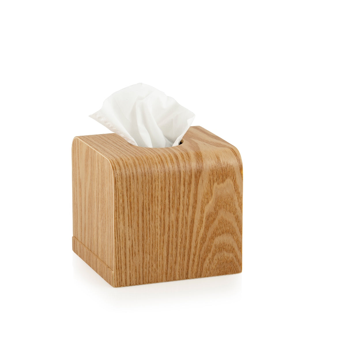 Andrea House boîte mouchoirs bois carrée beige