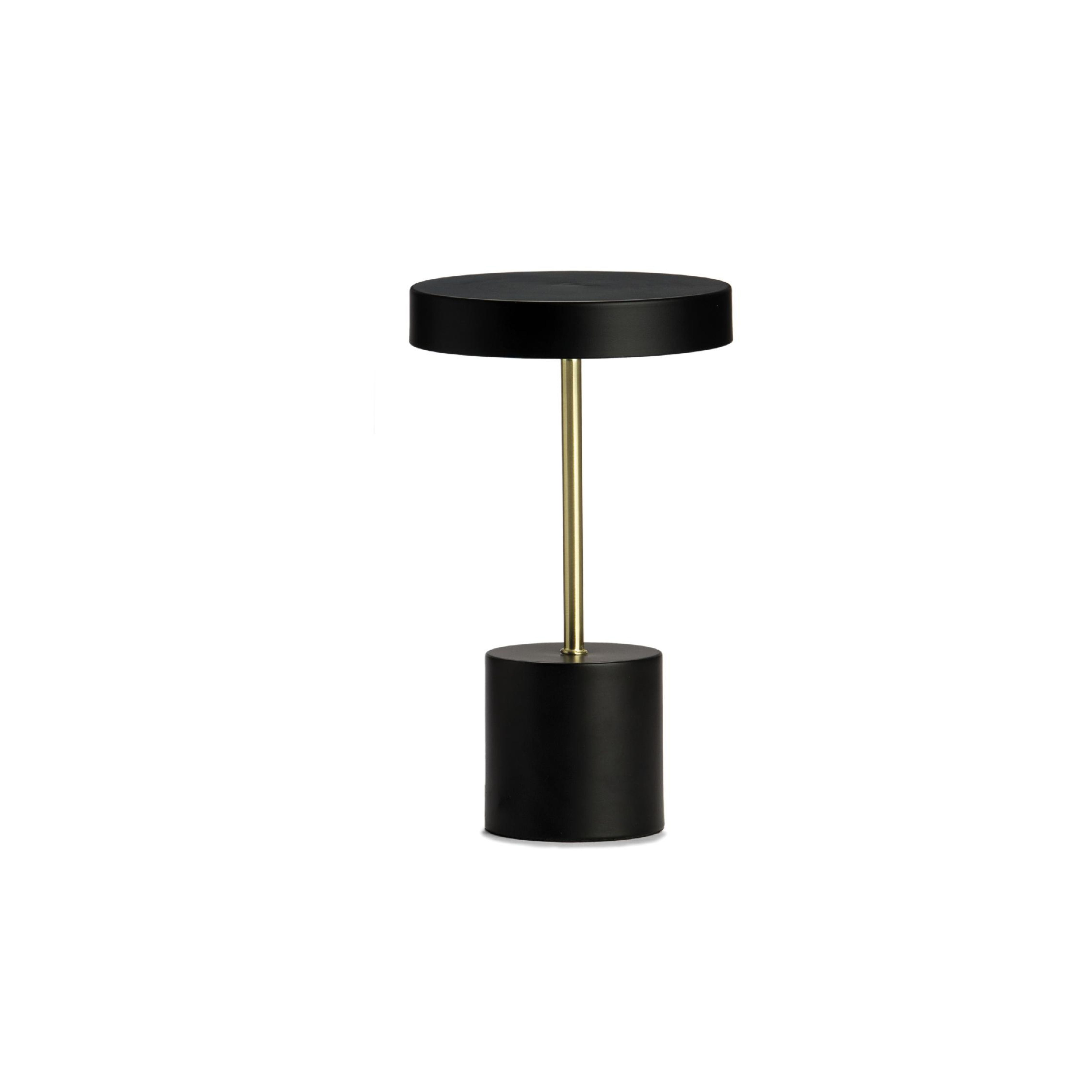 Andrea House Iluminación lampe table métal noir industriel