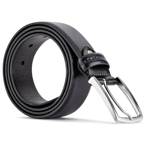 Bata Ceinture homme cuir bleu boucle argent
