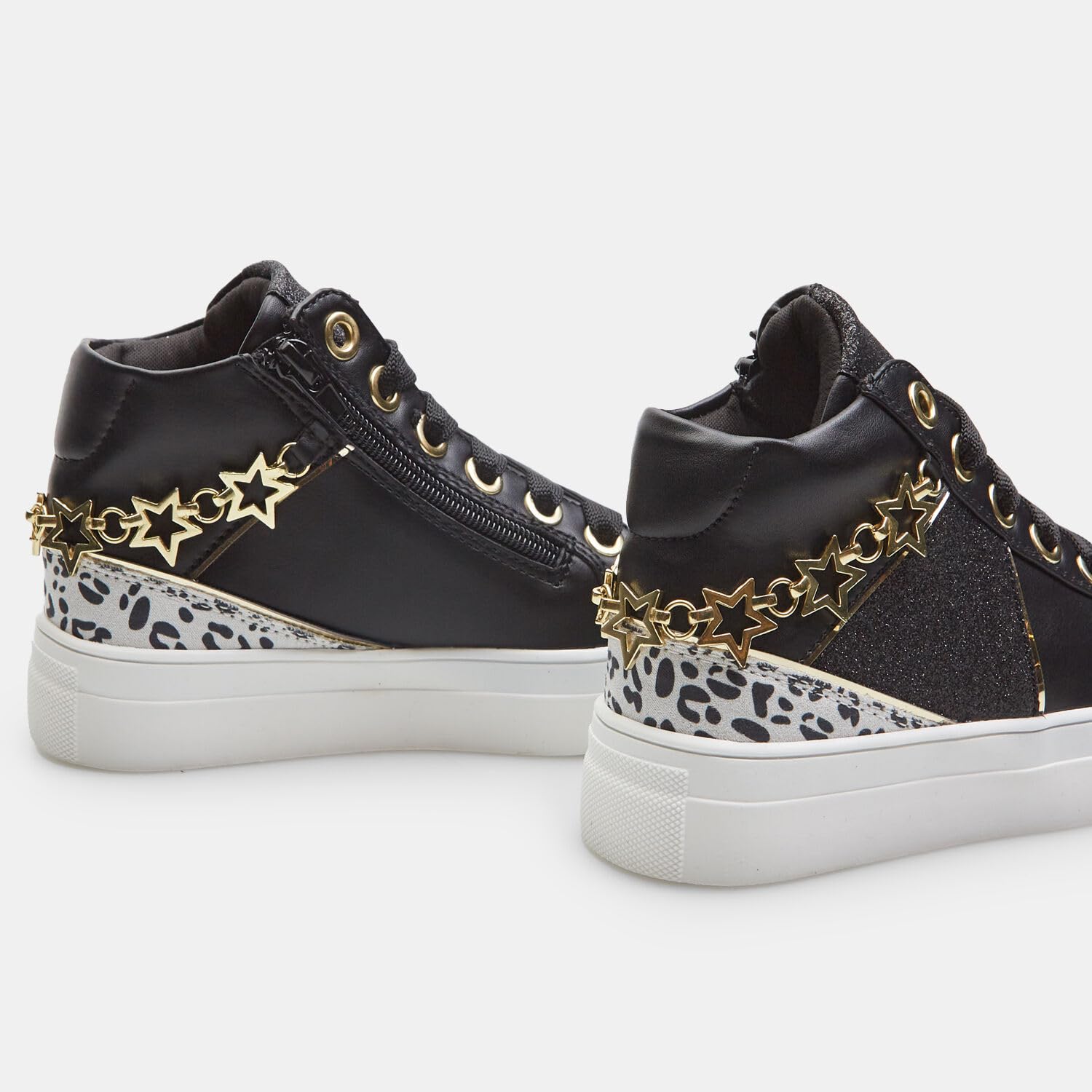 Bata Sneakers montantes fille chaine etoile baskets ville