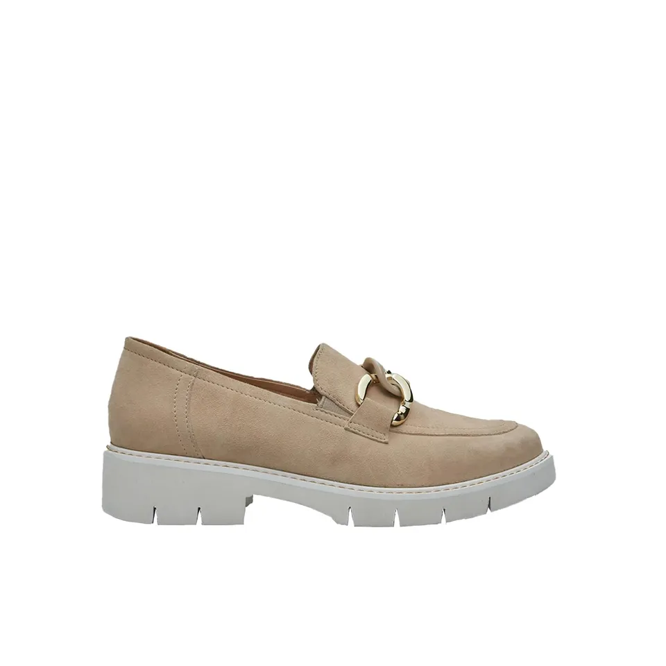 Bata Mocassins mocassin femme daim 35 EU doré