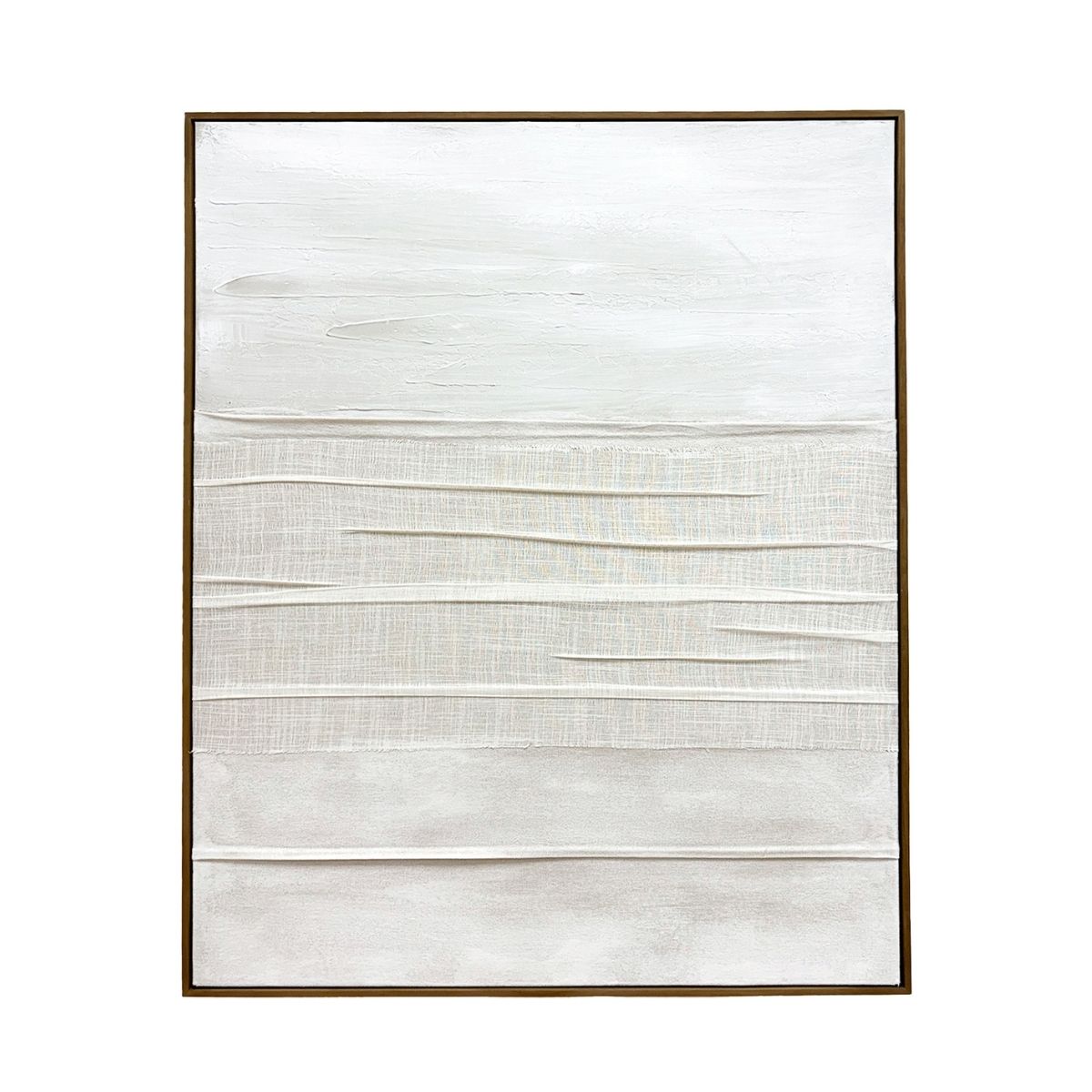 Andrea House Boracay tableau abstrait blanc 80x100 cm
