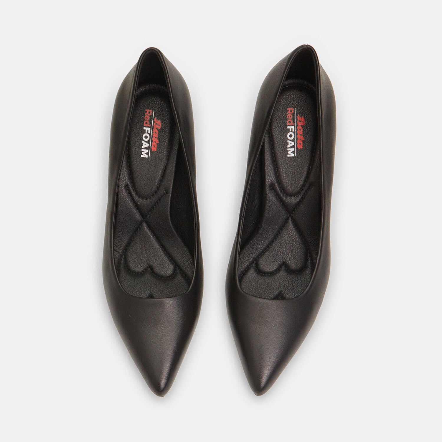 Bata Décolleté femme cuir escarpins classique