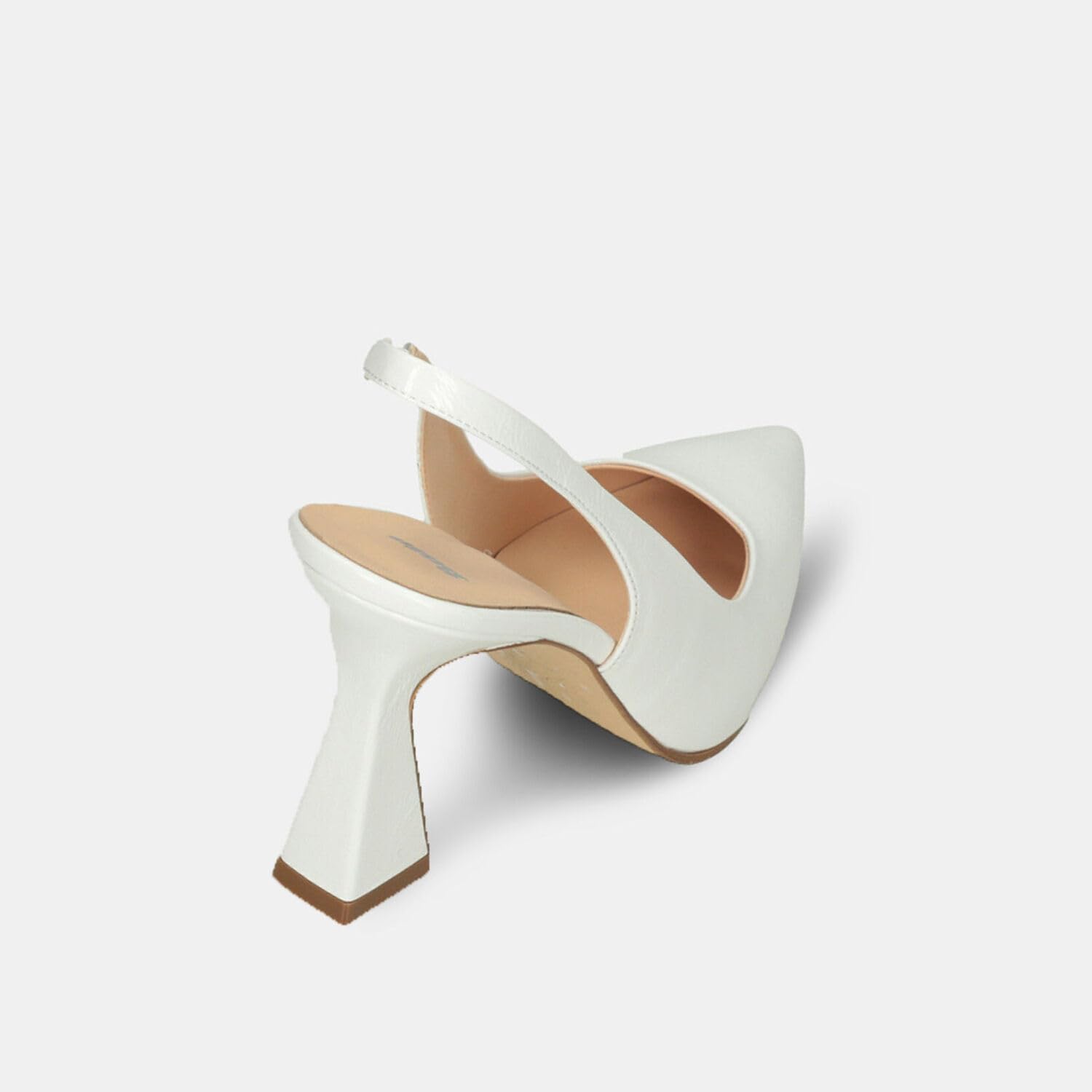 Bata Slingbacks Cuir Escarpins Femme Talon 10 cm