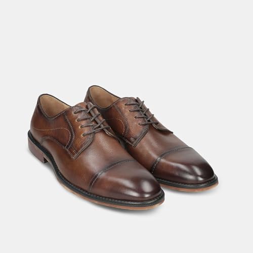 Bata Chaussures à lacets derby homme en cuir