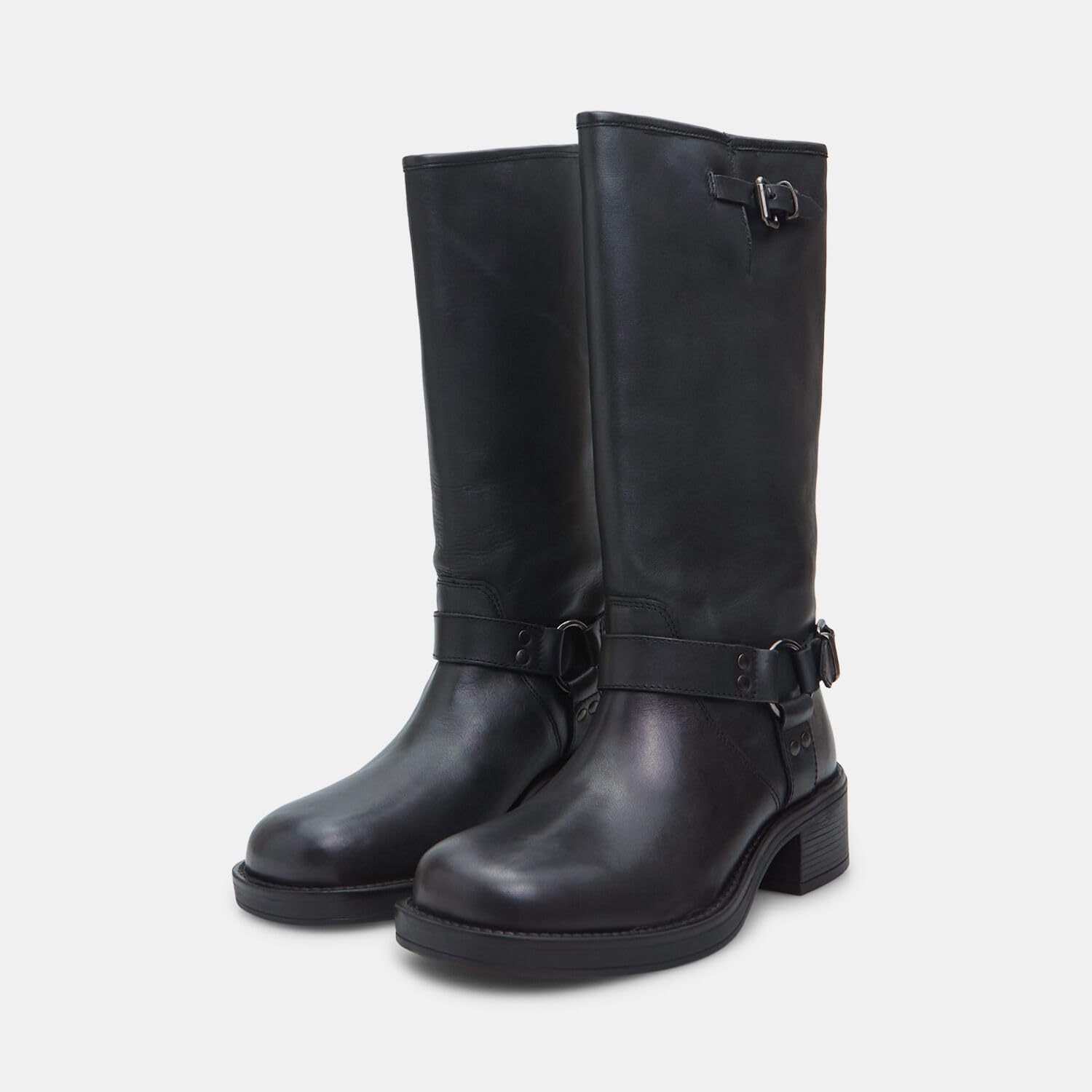 Bata Bottes cuir femme boucle confort ville