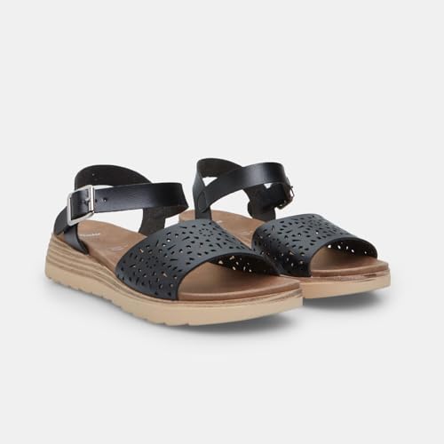 Bata Sandales Femme Compensé 3,5 cm Confort Ville