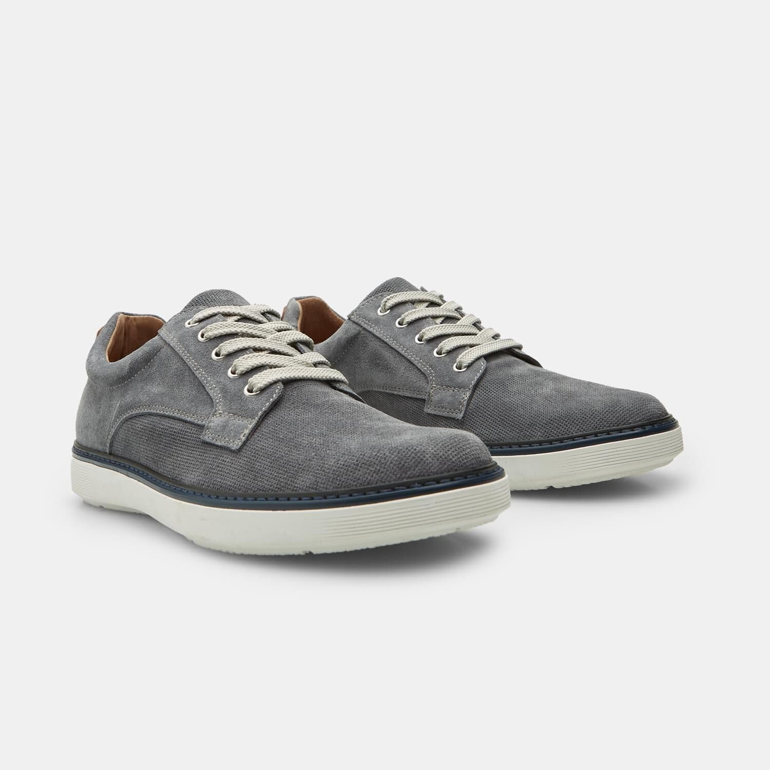 Bata Chaussures à Lacets Daim Homme Gris Foncé 40 EU