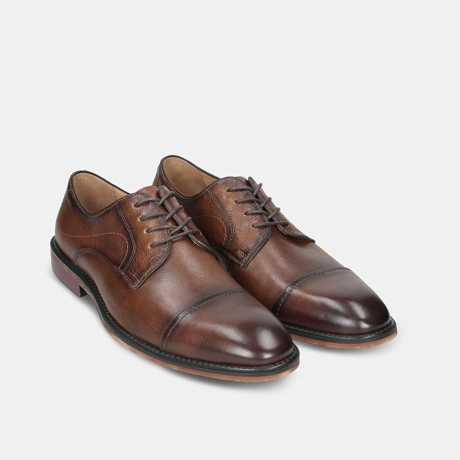 Bata Chaussures à lacets derby homme en cuir