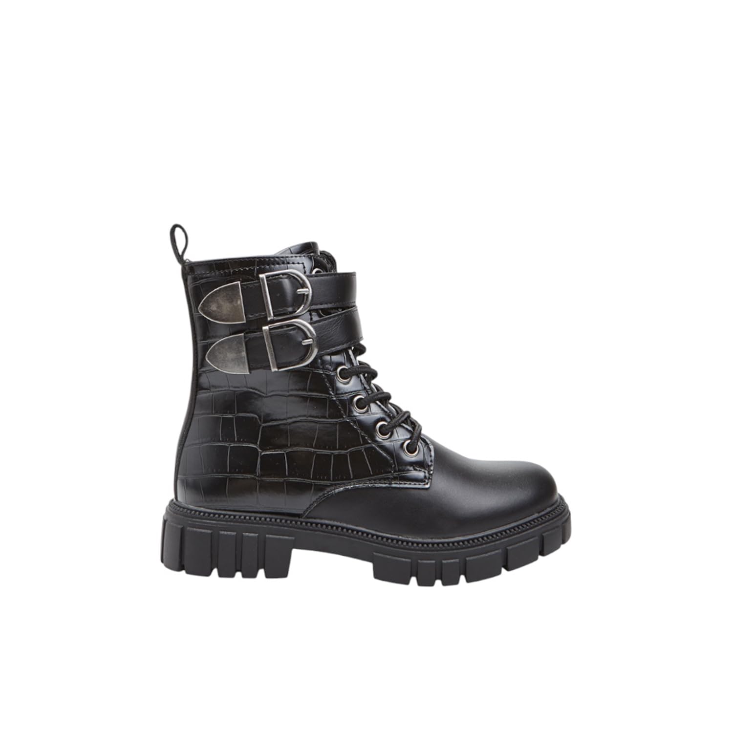 Bata Bottines fille boucles croco 33 EU