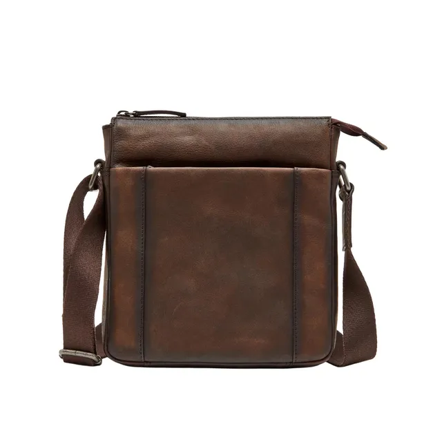 Bata Sacs sac homme cuir véritable marron