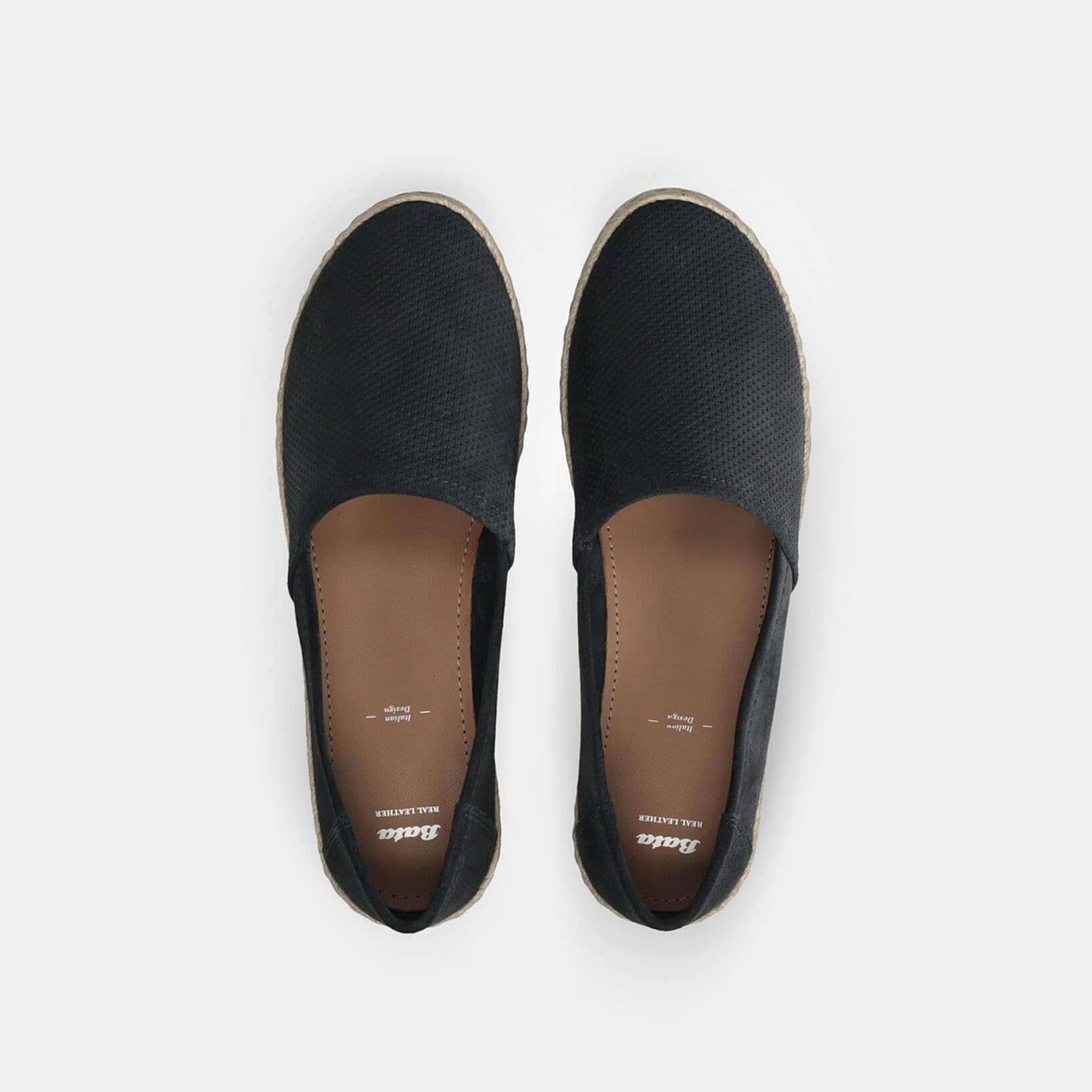 Bata Espadrille Daim espadrille femme plate daim
