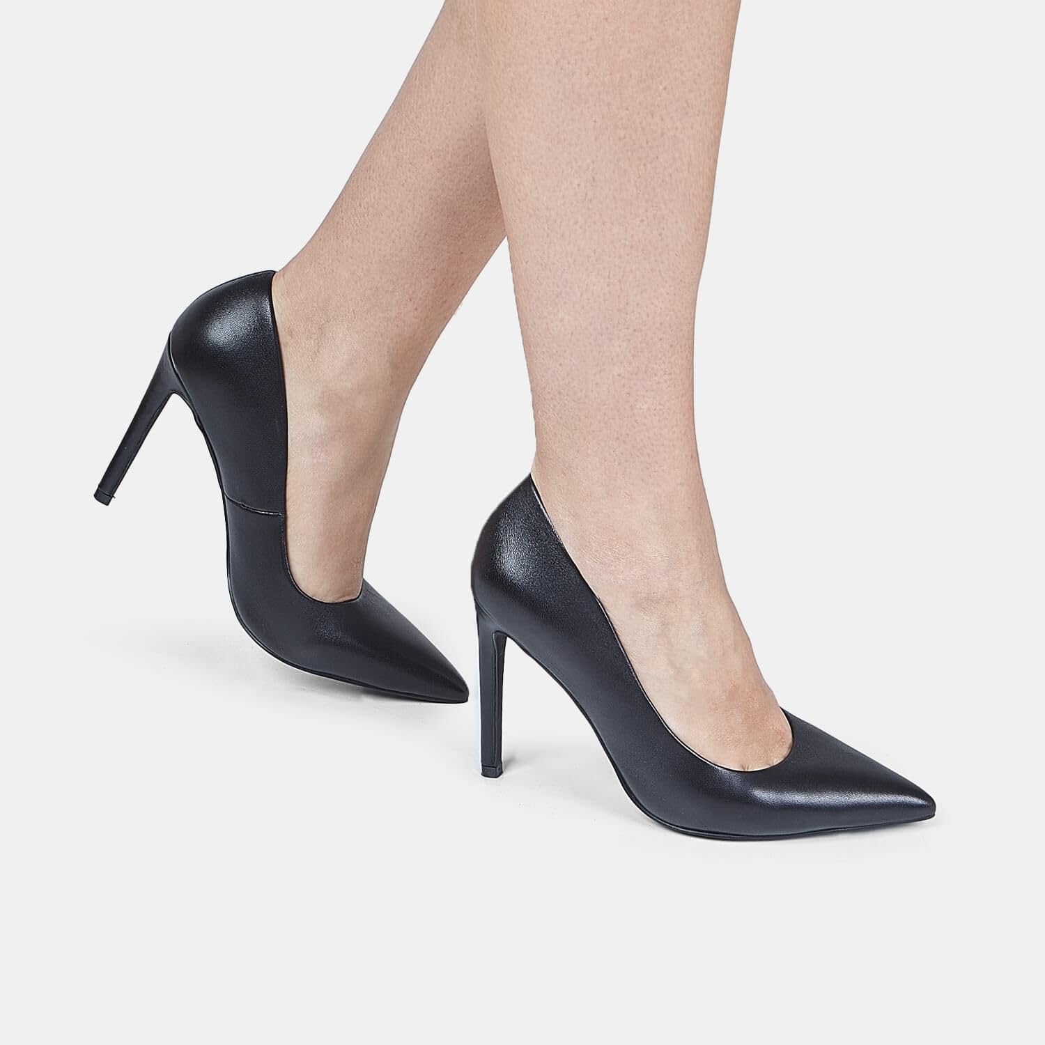 Bata Chaussures à talons escarpins cuir femme confort