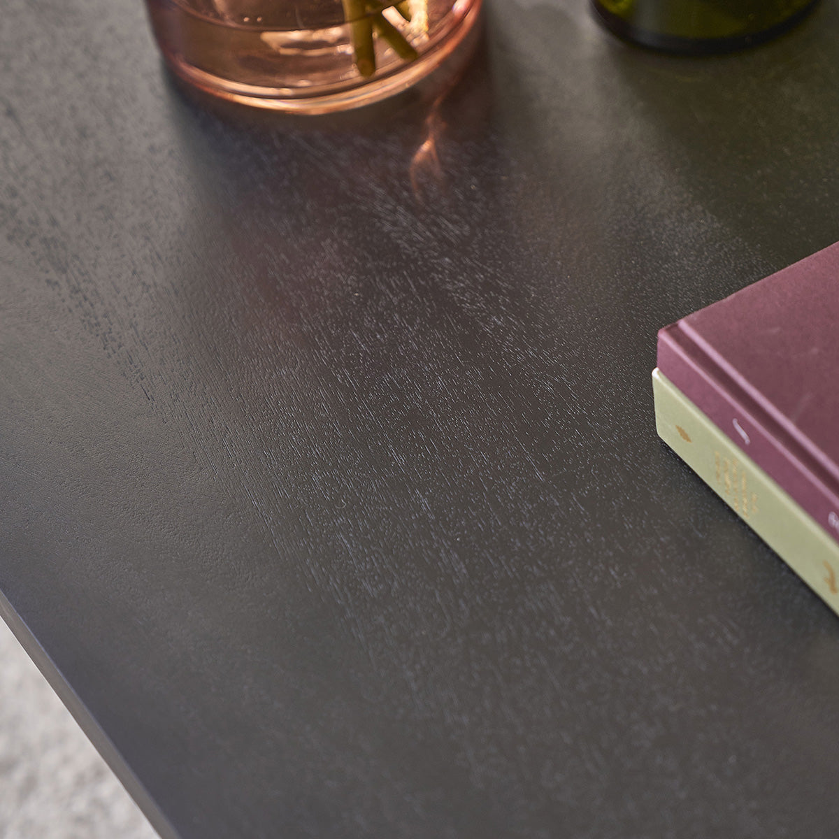 Berah Getah CLEO table basse manguier noir 120 cm