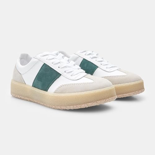 Bata Sneakers Femme Cuir Taille 36 EU Semelle Terre