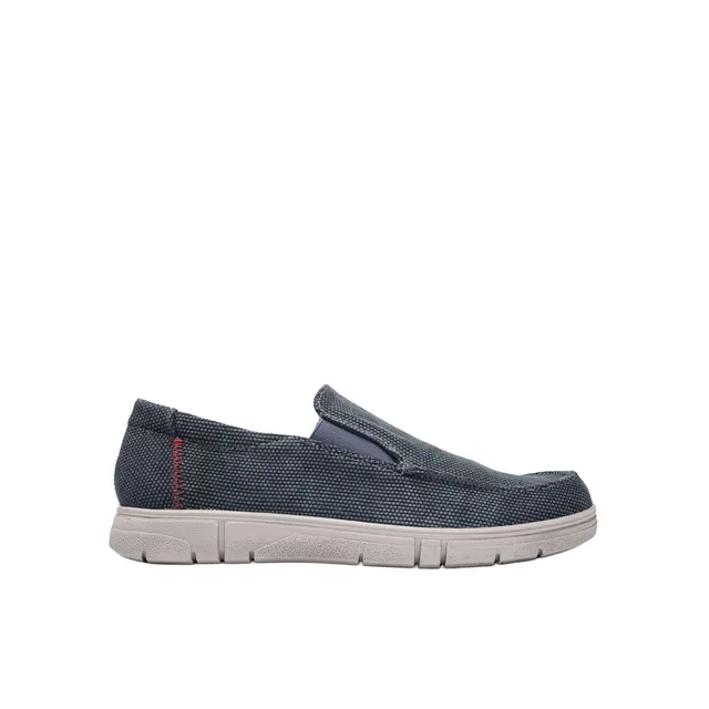 Bata Mocassins tissu homme chaussures sans lacets confort