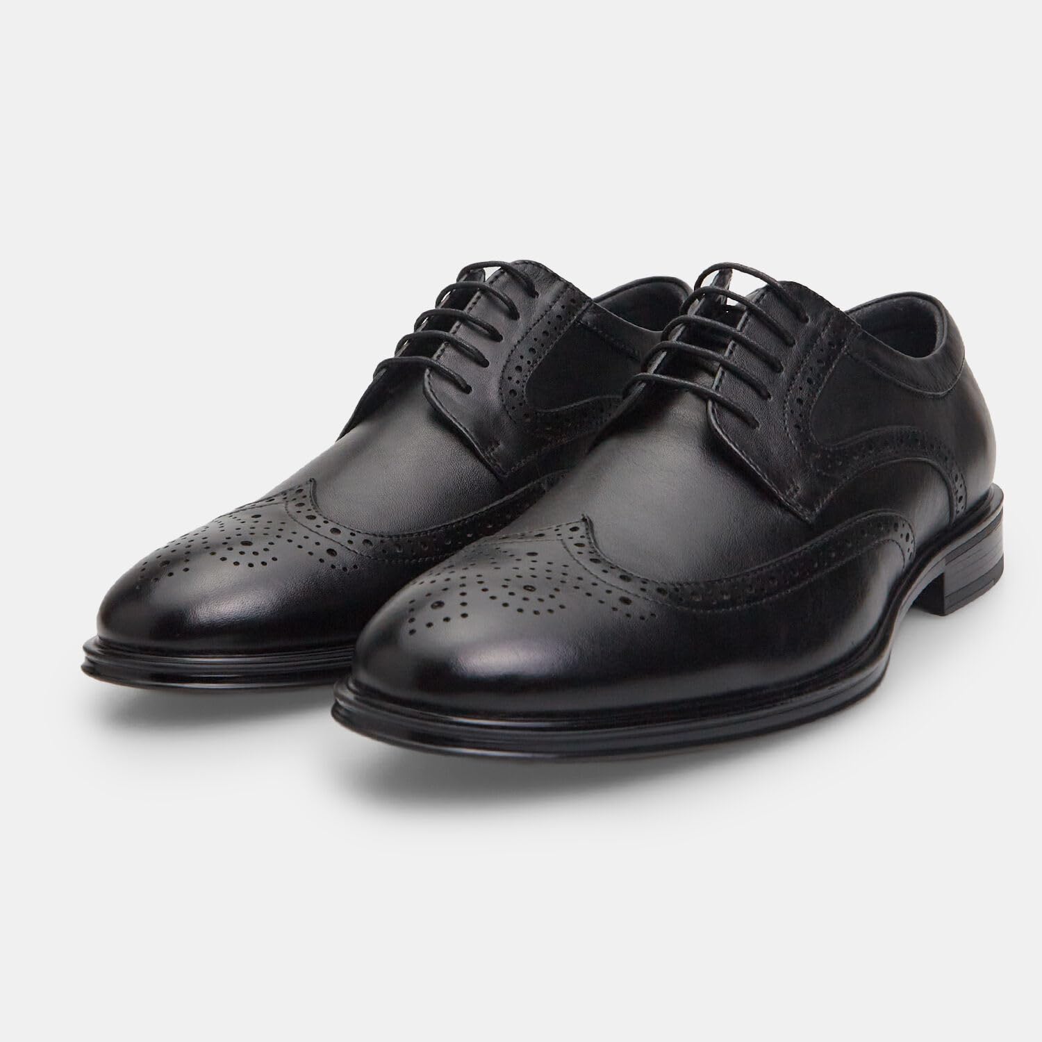Bata 24H chaussures lacets homme cuir brogue