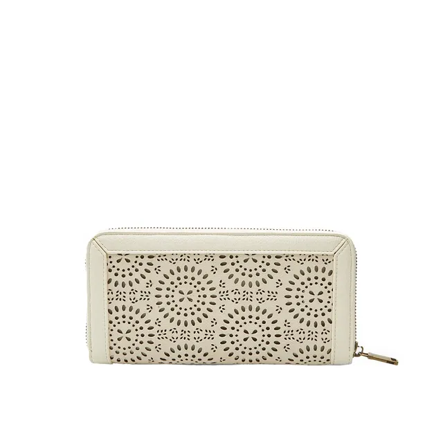 Bata Portefeuilles perforé femme pratique compact