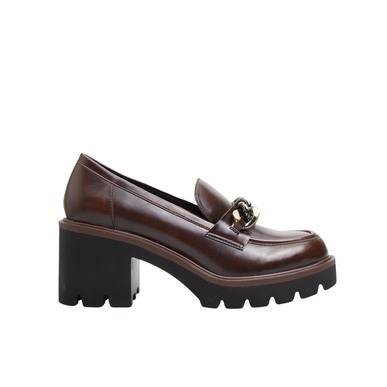 Bata mocassins femme à talon ville chic