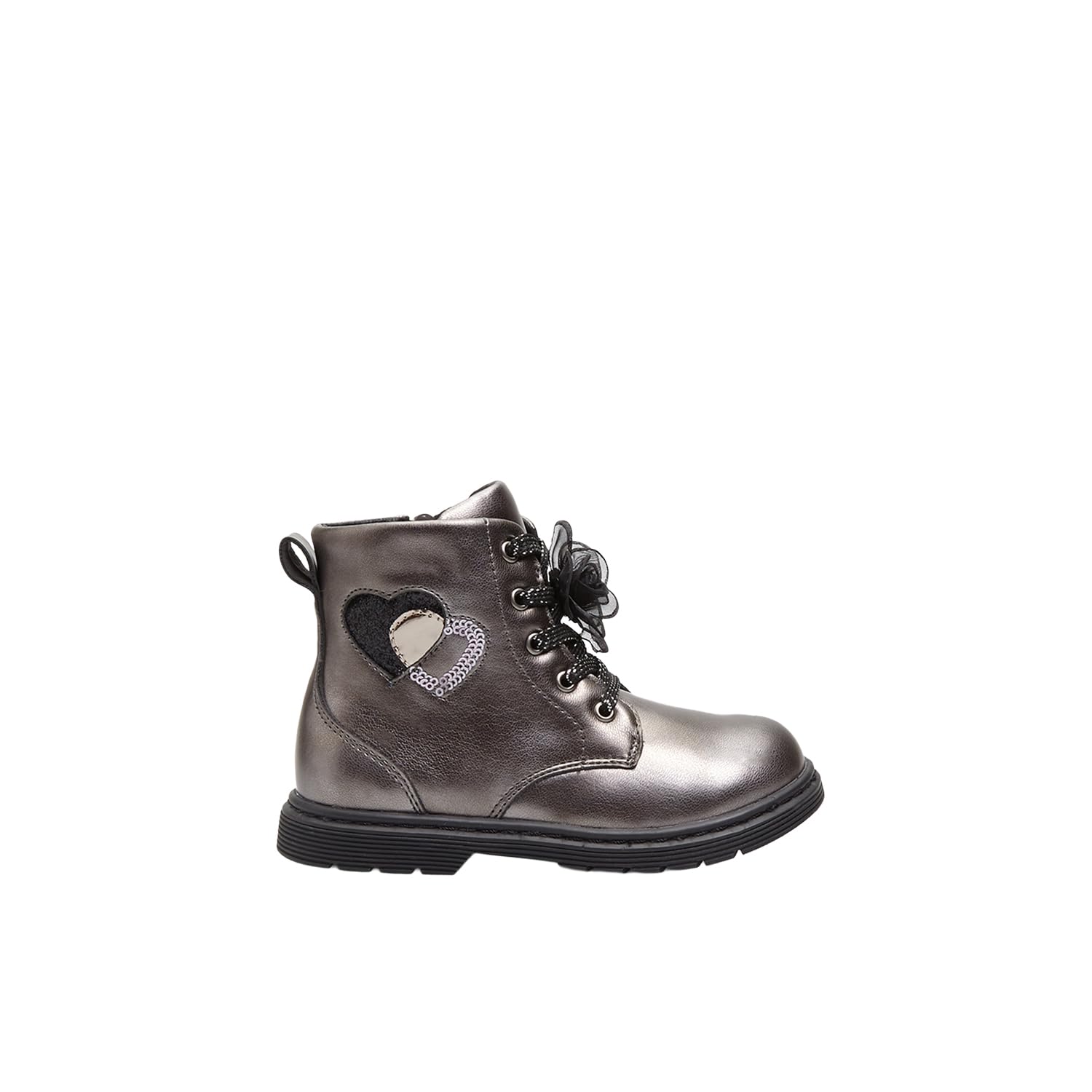Bata Bubblegummers bottine fille cœurs amovible