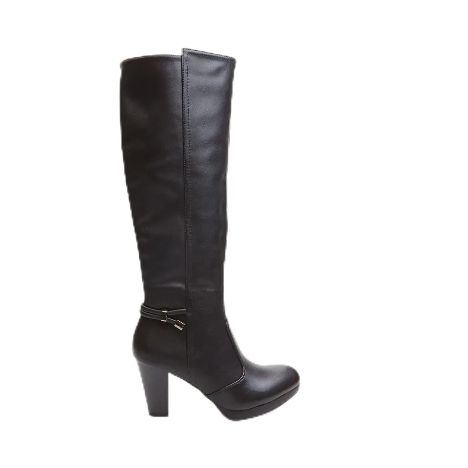 Bata Bottes hautes femme talon large