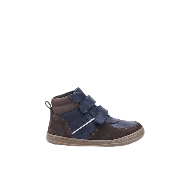 Bata Sneakers mid barefoot enfant sangle confort