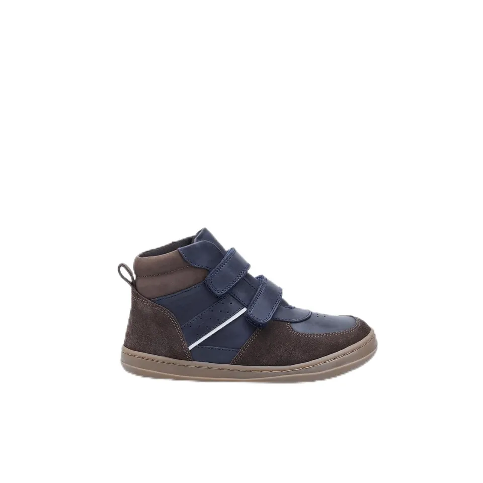 Bata Sneakers mid barefoot enfant sangle confort