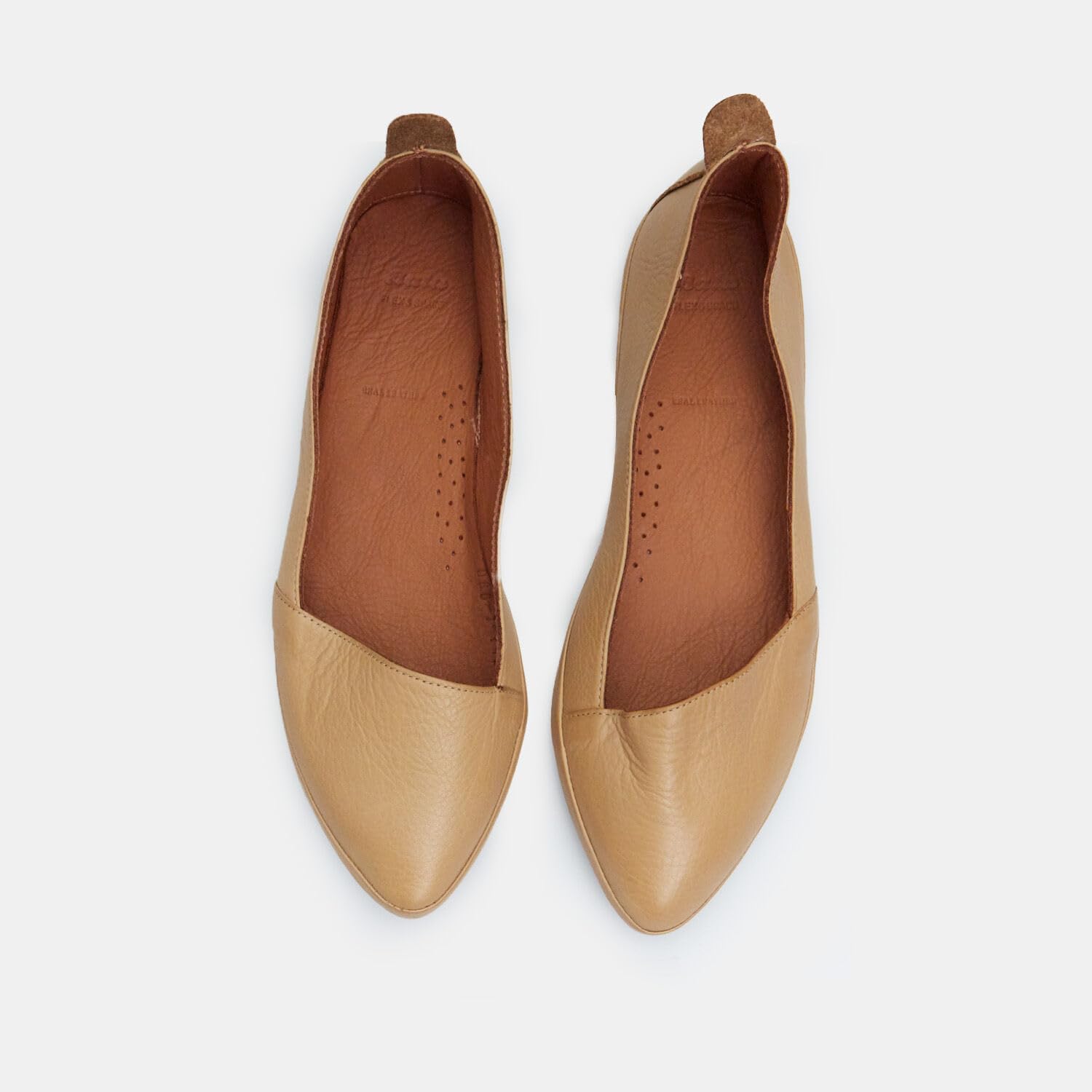 Bata Ballerines cuir femme plates confort