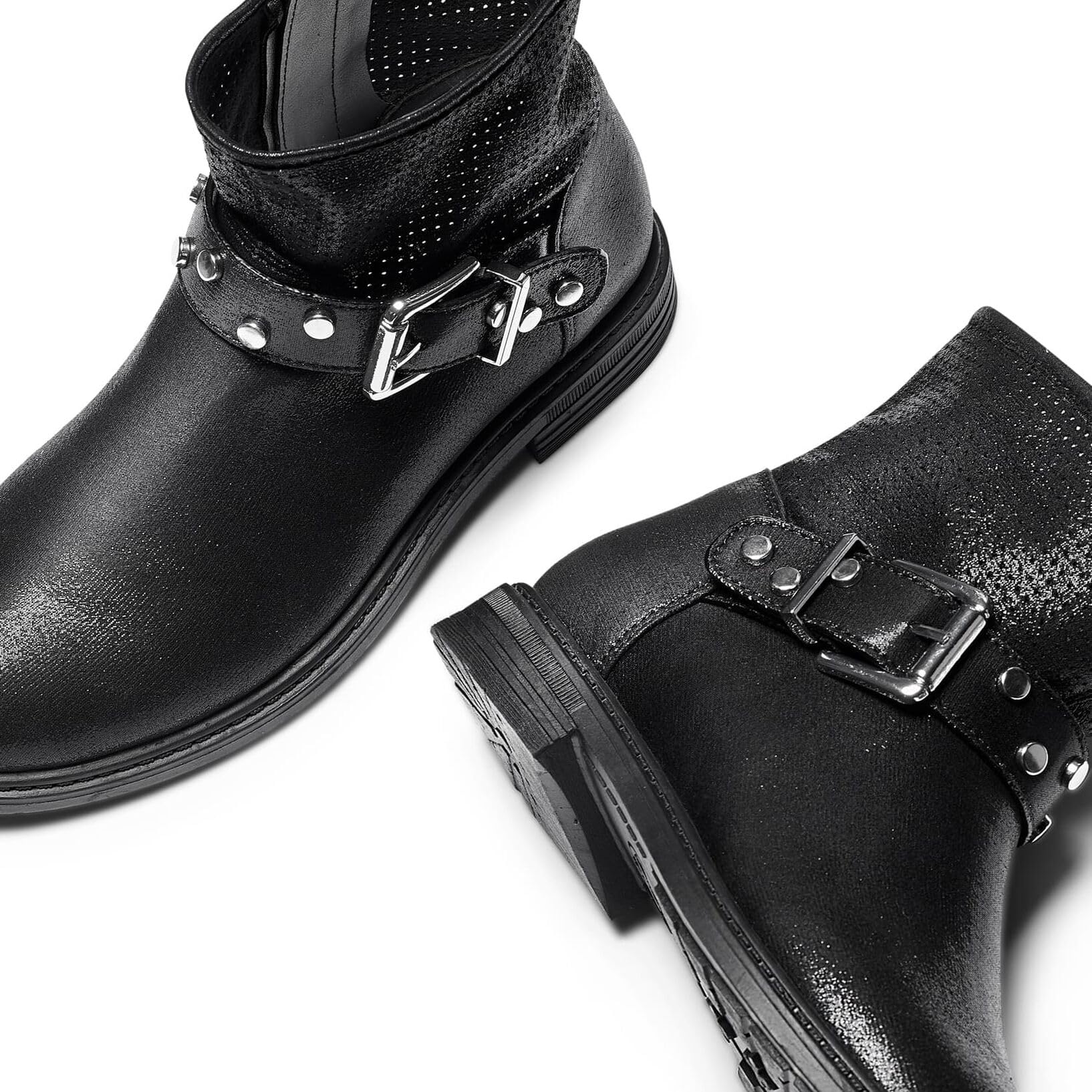 Bata bottines fille étoiles plates confort
