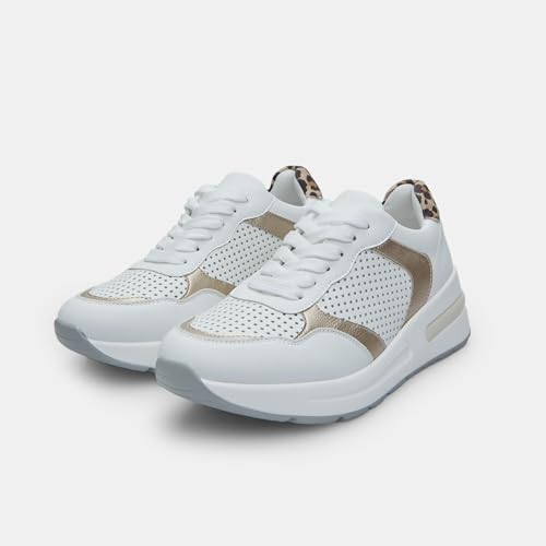 Bata Sneakers Femme Semelle Over Baskets ville blanc